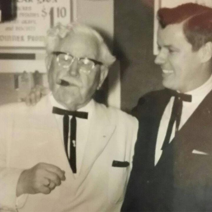 John Y Brown and Col. Sanders